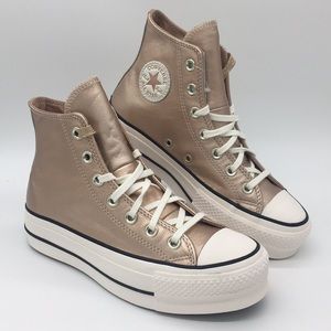 Rare Converse CTAS LIFT HI particle beige/white